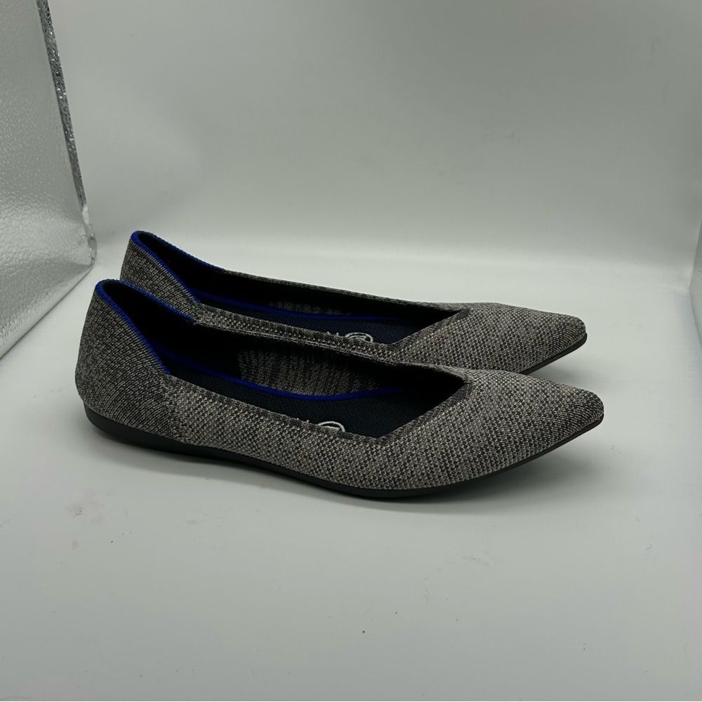 Rothy’s The Point Flats in Cloud Grey Birdseye